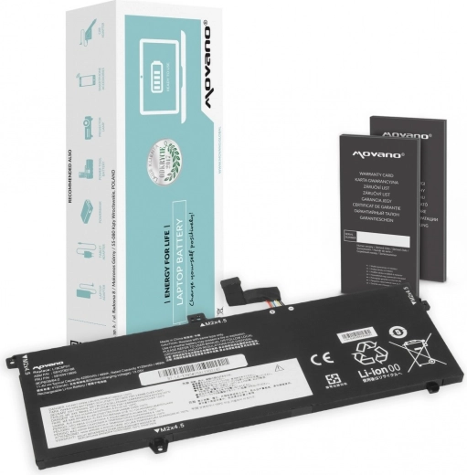 Batería Movano para Lenovo ThinkPad X13, X390 y X395 (48 Wh)