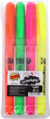 Juego de resaltadores – 4 colores