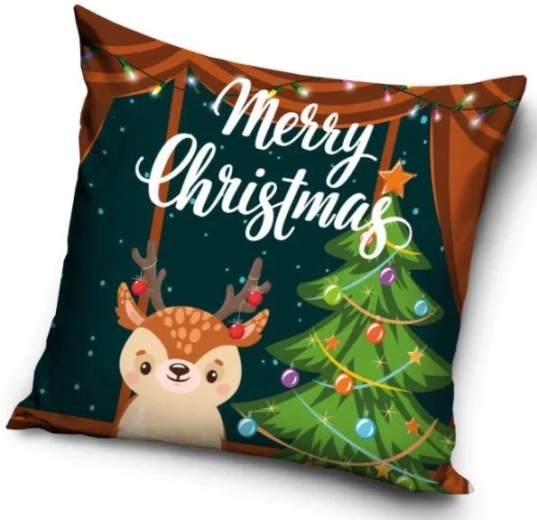 Funda de cojín Navidad 40 × 40 cm
