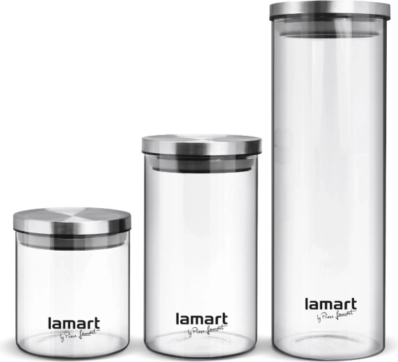 Juego de 3 recipientes redondos Lamart Peut