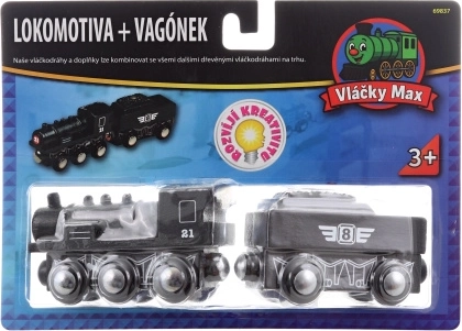 Trencitos Max set de carbón