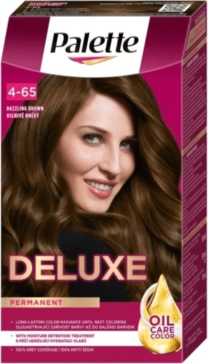 Palette Deluxe tinte permanente para el cabello 4-65 Castaño deslumbrante 50 ml