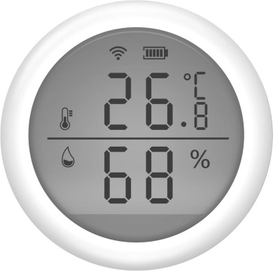 Sensor inteligente Umax U-Smart de temperatura y humedad con pantalla