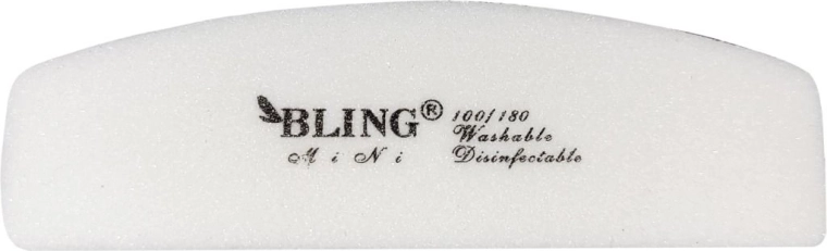 Mini pulidor de uñas 100/180 BLING – media luna