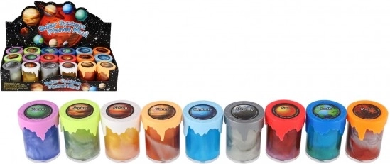 Baba metálica en vaso Sistema Solar