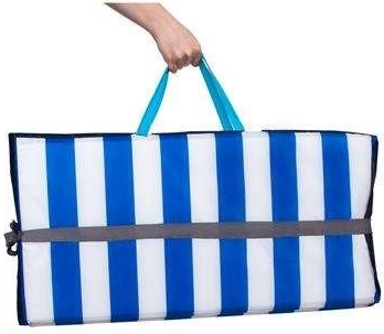 Esterilla de playa plegable para playas de guijarros