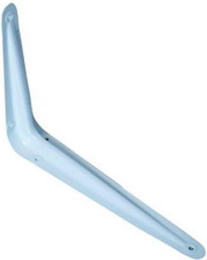 Soporte blanco para estantes de 150 × 125 mm - 2 unidades