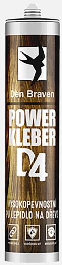 Adhesivo de montaje impermeable beige 300 ml D4 POWER KLEBER