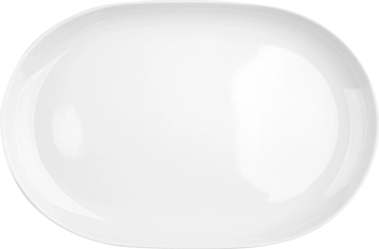 Bandeja de servir blanca Mariapaula Moderna (fuente/plato) 28 cm