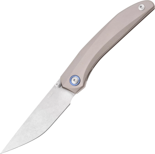 MKM Detonario cuchillo plegable EDC M390, mango de aluminio gunmetal