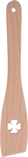 Espátula de madera Trébol de cuatro hojas 30 cm