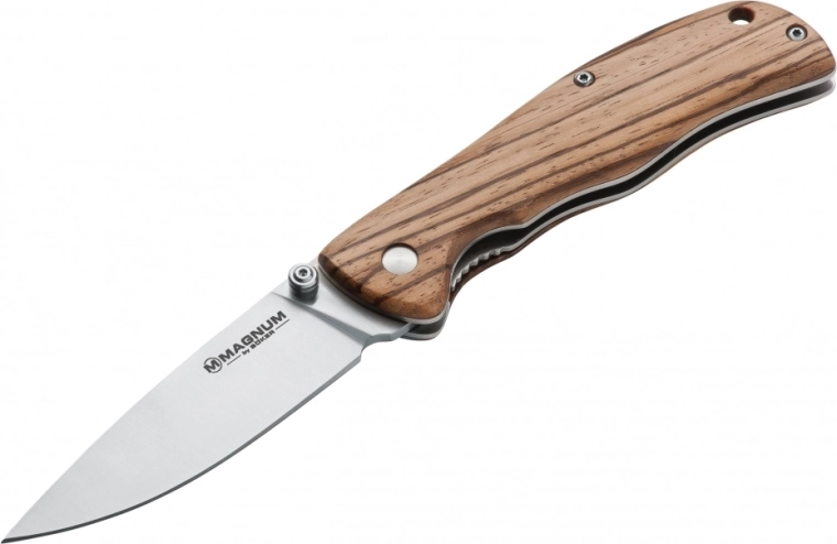 Navaja Magnum Backpacker, 8,6 cm, mango de madera