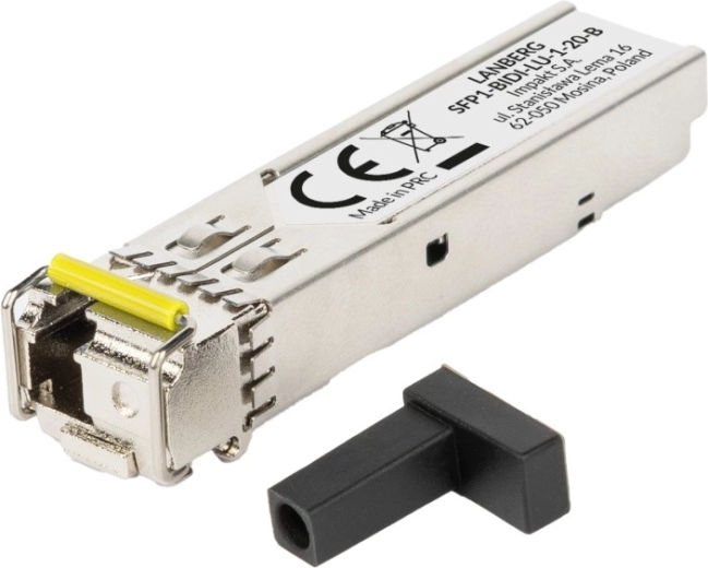 Módulo óptico SFP Bidi 1,25 Gb/s 20 km 1550/1310 nm LC/UPC B