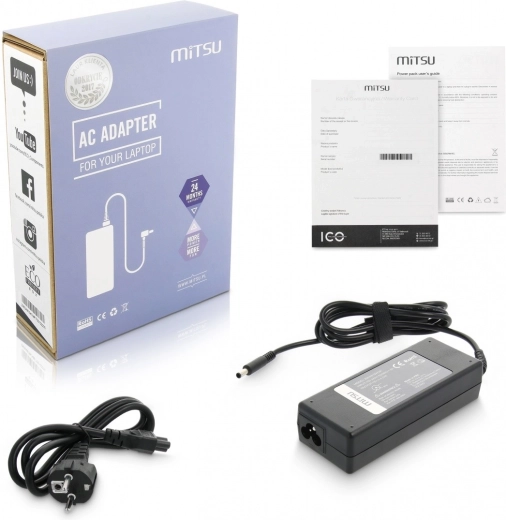 Adaptador de corriente Mitsu para portátil Asus 19 V 4,74 A 4,5 × 3,0 mm con pin