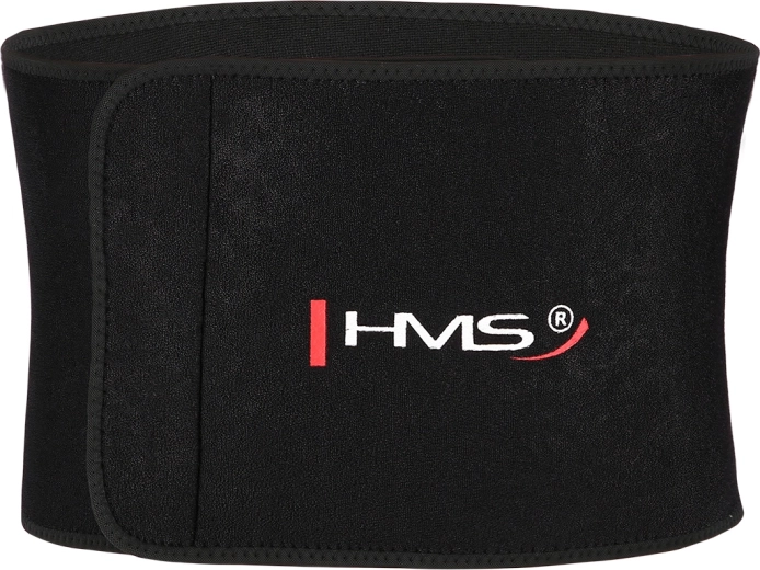 Cinturón lumbar adelgazante HMS BR163 negro