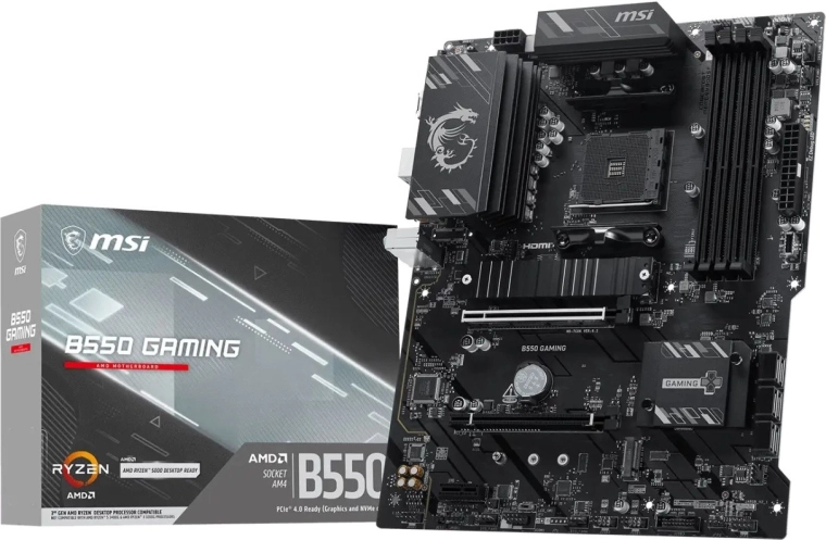 Placa base gaming MSI B550 AM4 ATX
