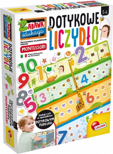 Contador táctil Montessori
