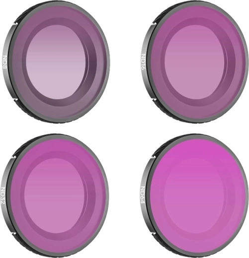 Sunnylife juego de filtros ND ND8, ND16, ND32 y ND64 para DJI Osmo Nano
