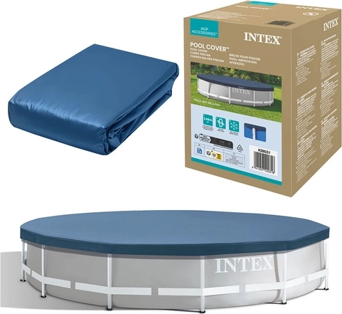 Lona cubrepiscina Intex para piscina hinchable Easy Set 366 cm