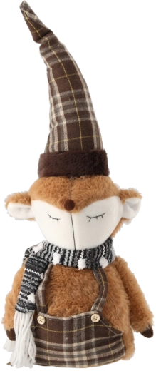 Zorro navideño 53 cm – decoración sentada