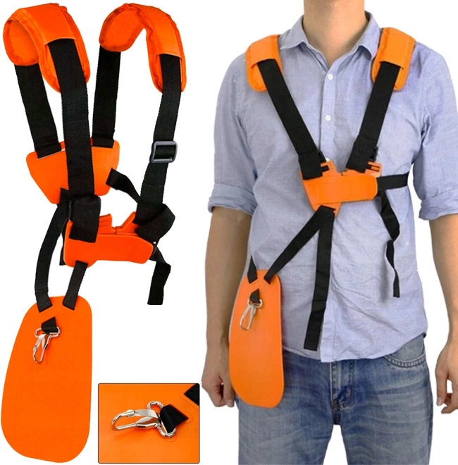 Arnés ajustable y cómodo para desbrozadoras de gasolina