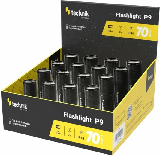 Linterna de bolsillo Technik MT-P9 70 lm, alcance 30 m