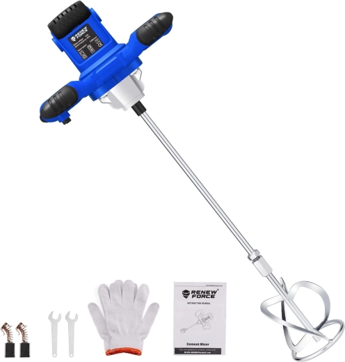 Mezclador eléctrico para pinturas y morteros RENEW FORCE XL 2800 W - 1 pieza