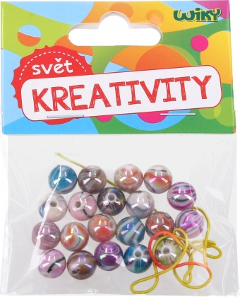 Cuentas de colores para cordón
