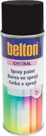 Pintura en spray BELTON RAL 9005 negro mate 400 ml
