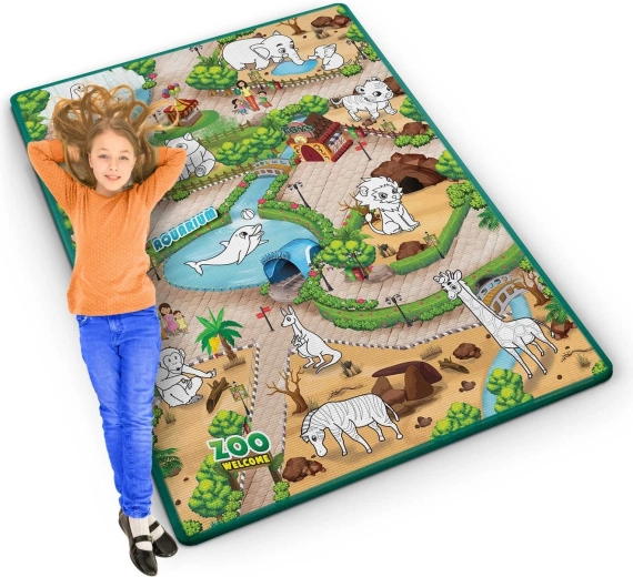 Alfombrilla enrollable de espuma para colorear 120 × 92 cm Ricokids