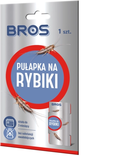 BROS trampa adhesiva para pececillos de plata (lepisma)