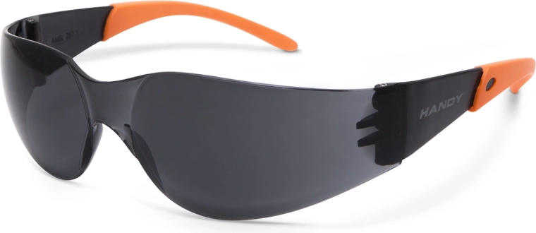 Gafas protectoras con filtro UV grises ahumadas