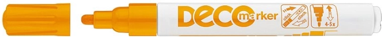 Rotulador de pintura ICO Deco naranja