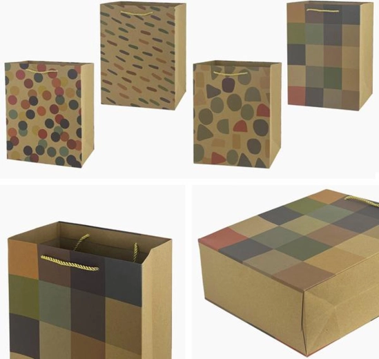 Bolsa de regalo 23 × 18 × 10 cm – mix de motivos