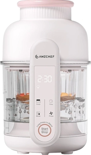 Aparato para preparar alimentos infantiles AMZCHEF