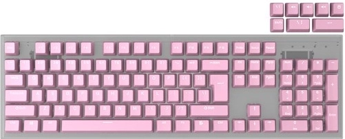 Teclas rosas Genesis Lead 300 para teclado mecánico