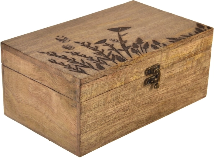 Caja de almacenamiento Mango Louka grande 26 × 16 × 11 cm