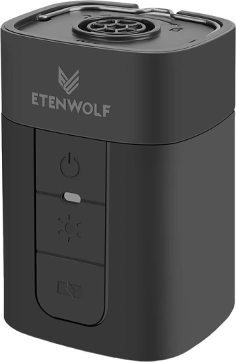 Bomba eléctrica Etenwolf AIR 5 Pro de 10 400 mAh, negra