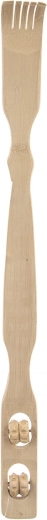 Rascador de espalda con rodillo de masaje de madera 46 cm
