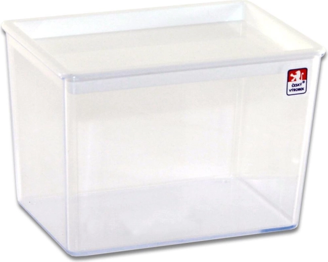 Bote para alimentos a granel 0,6 l – alto rectangular, mix de colores