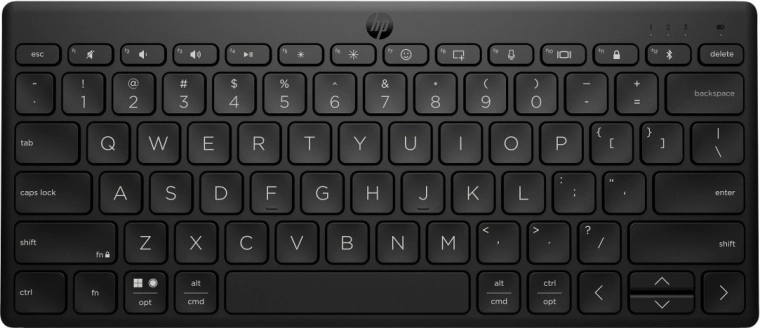 Teclado inalámbrico HP 350 Compact Multi‑Device negro