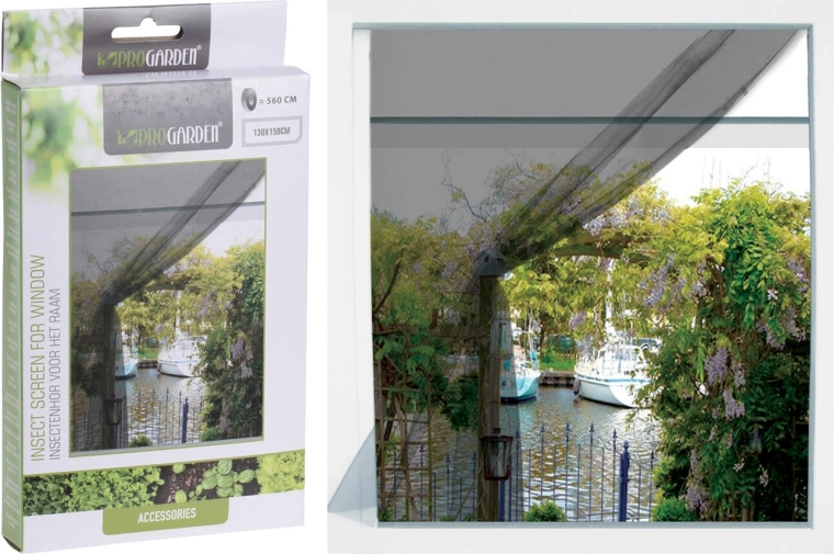 Mosquitera magnética para ventana 150 × 130 cm