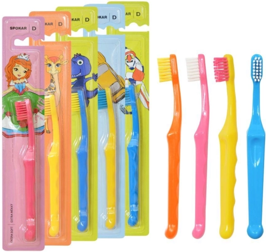 Cepillo de dientes infantil extra suave