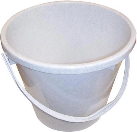 Cubo de 15 l con medidor, granito