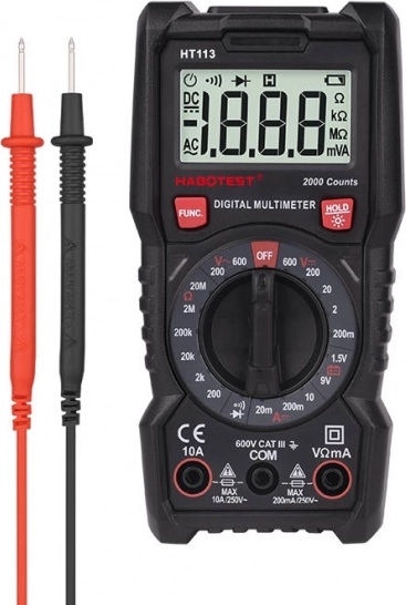 Multímetro digital Habotest HT113
