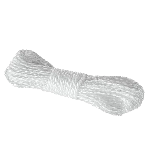 Cuerda para tender de polipropileno 30 m, blanca