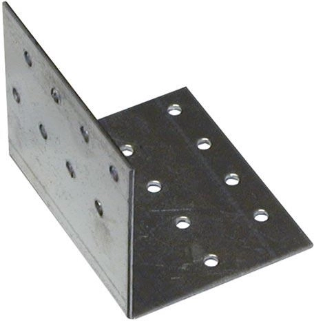 Escuadra de montaje de acero 90° 80 mm