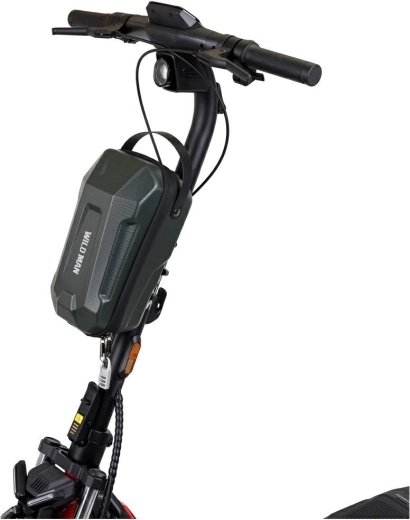 Wildman funda para el cuadro para patinete y bicicleta gd99x max negra