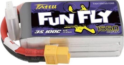 Batería Tattu Fun Fly 1550mAh 11,1V