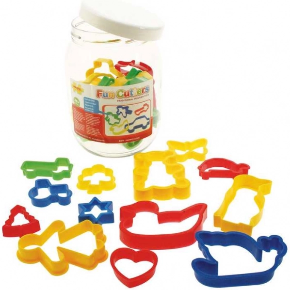 Bigjigs Toys cortadores de galletas 24 uds